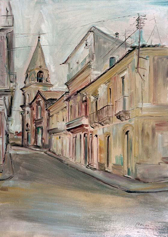 Dolores Gardassanich - Pittura ad olio - Aci S. Antonio - Catania